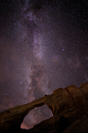 Milky Way in Moab Utah